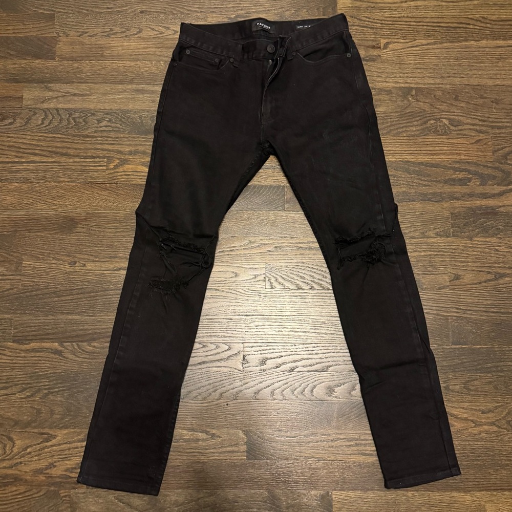 Pacsun black skinny jeans